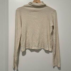 OZMA Soft Beige Long Sleeve Tee